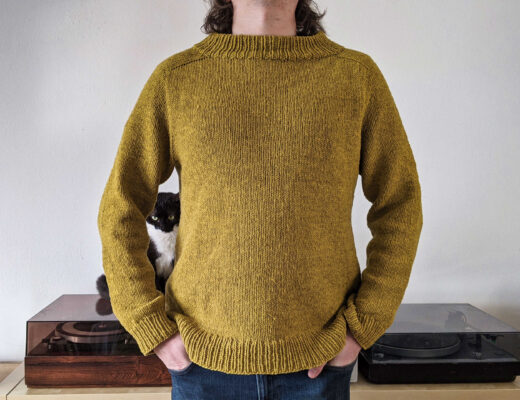 pletený pánský svetr podle Dropsu
